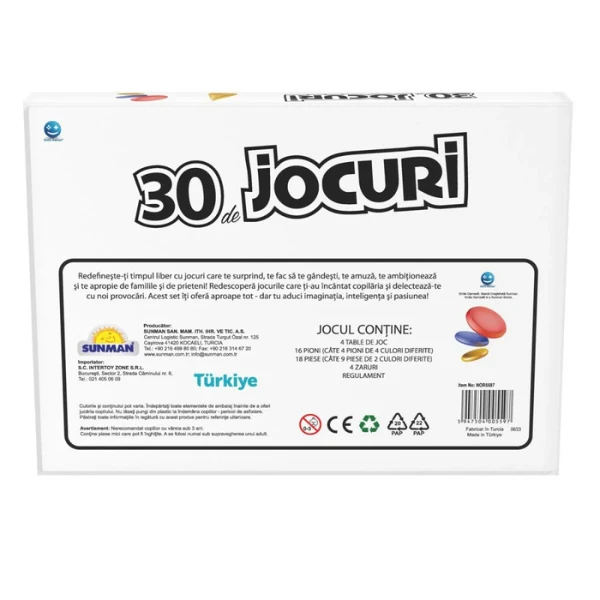 Настольная игра «30 игр в одном наборе», (рум.) 2
