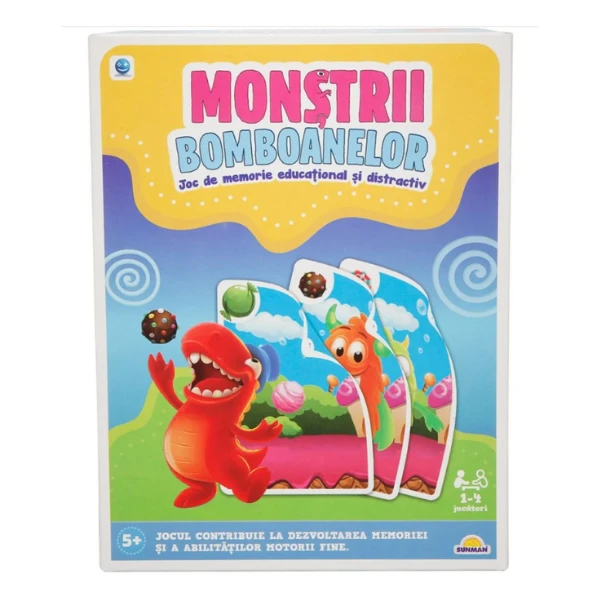 Настольная игра "монстры и конфеты", (рум.), smile games 3