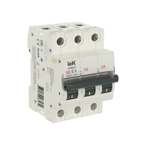 Выключатель автоматический m06n 3p 5 a 400 в c iek