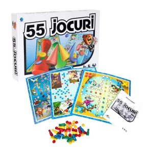 Настольная игра "55 в 1", (рум.), Smile Games
