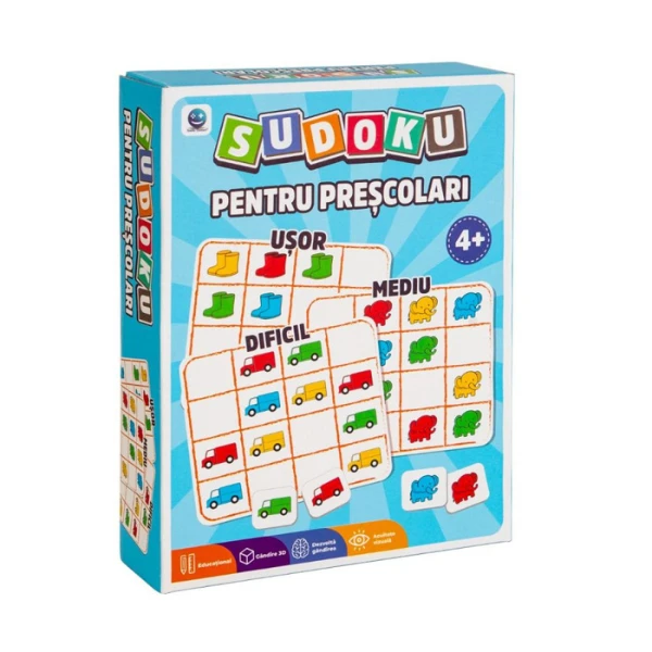 Joc de societate ”sudoku pentru preșcolari”, (ro) 3