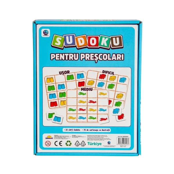 Joc de societate ”sudoku pentru preșcolari”, (ro) 5