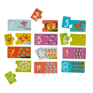 Puzzle "primele mele descoperiri: învață cifrele", (ro), smile games Thumbnail 2