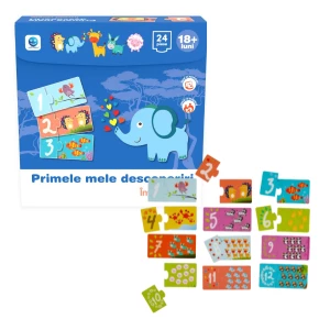 Puzzle &quot;Primele mele descoperiri: Învață cifrele&quot;, (ro), Smile Games