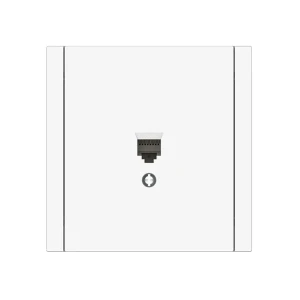 Розетка компьютерная remi 10 a белый elmos
