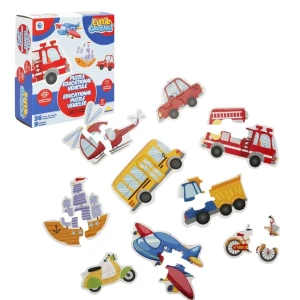 Puzzle ”vehicule”, 36 elem.