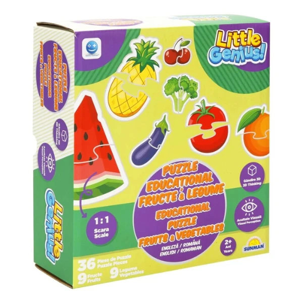 Puzzle ”fructe și legume”, 36 elem. 3