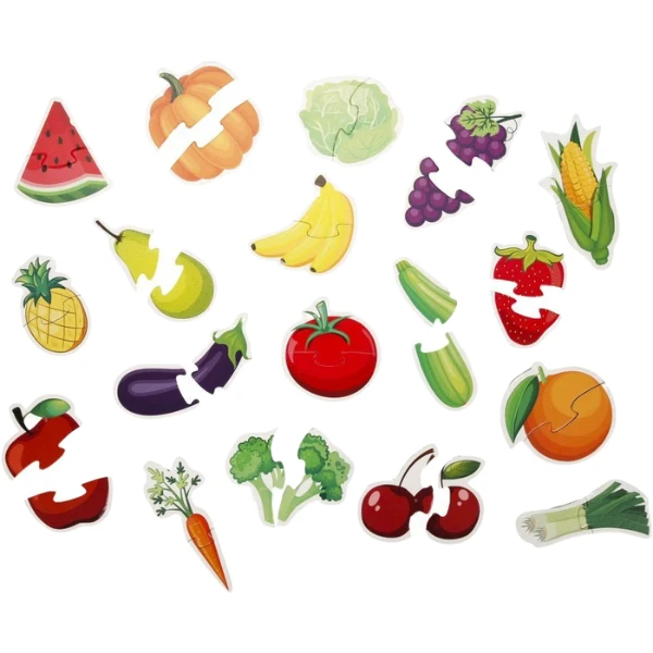 Puzzle ”fructe și legume”, 36 elem. 2