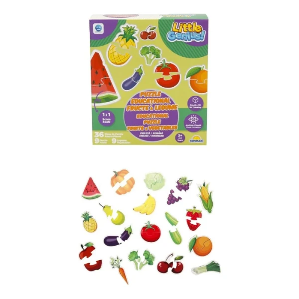 Puzzle ”fructe și legume”, 36 elem. 5