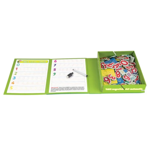 Joc educativ "set matematic cu tablă pentru scris", (ro), smile games 5