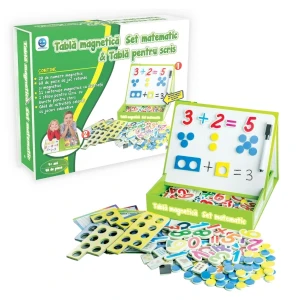 Joc educativ "set matematic cu tablă pentru scris", (ro), smile games
