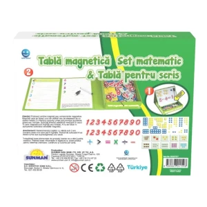 Joc educativ "set matematic cu tablă pentru scris", (ro), smile games Thumbnail 6