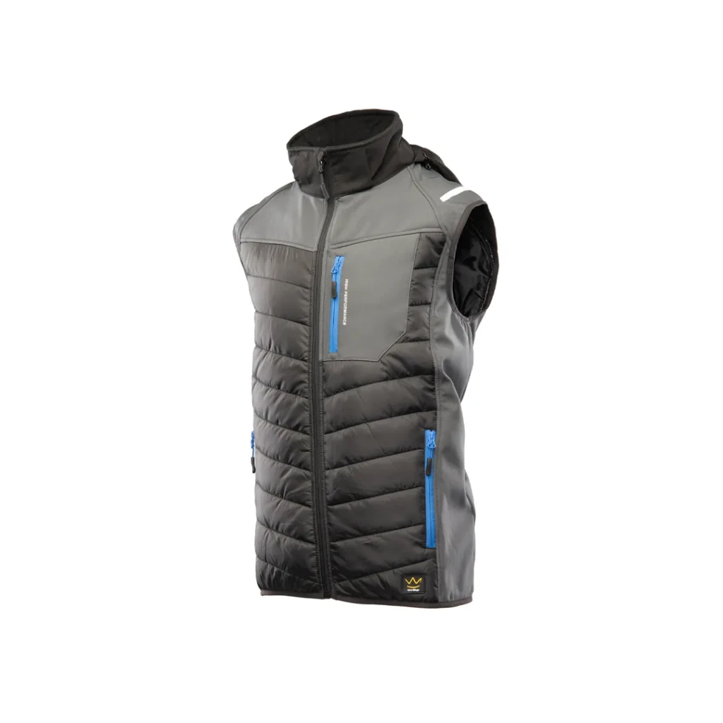 Vestă softshell l gri seven kings 2