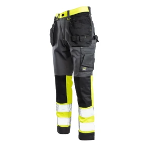 Pantaloni flash 58 grafit/galben seven kings Thumbnail 2