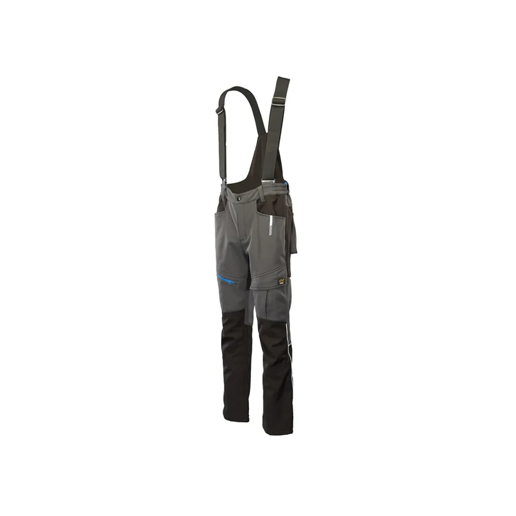 Salopetă de iarnă topaz softshell s gri/negru seven kings 2