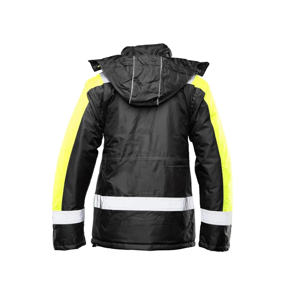 Scurtă de iarnă rival xxxl negru/galben seven kings 3
