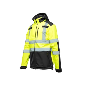 Scurtă reflectorizantă flash softshell xxxl galben/albastru brixton Thumbnail 2
