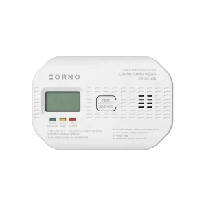Detector de monoxid de carbon 85 db 3 v orno