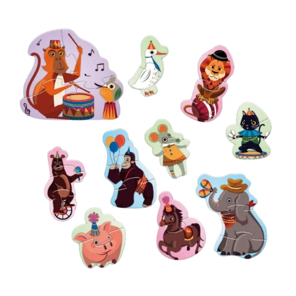 Puzzle "la circ", (ro), smile games 2