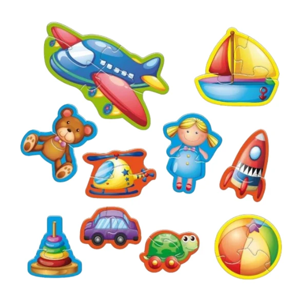 Puzzle "jucării", (ro.), smile games 2