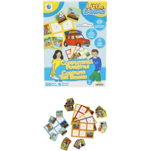 Joc de logică ”completează poveștile”, (ro), galben-albastru Thumbnail 5