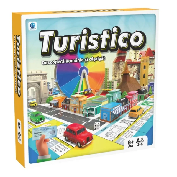 Настольная игра "туристико", (рум.), smile games 3