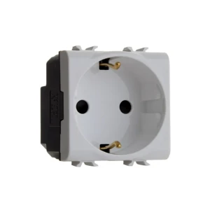 Priză modulară 16 a 220 - 240 v gri scame