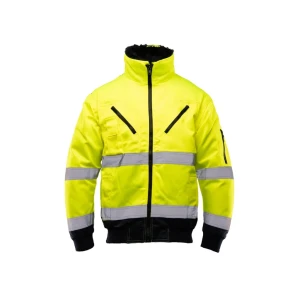 Scurtă de iarnă reflectorizantă bomber hi vi xxxl galben benefit
