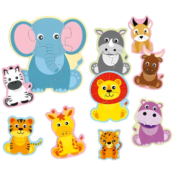Puzzle "animale", (ro) 2