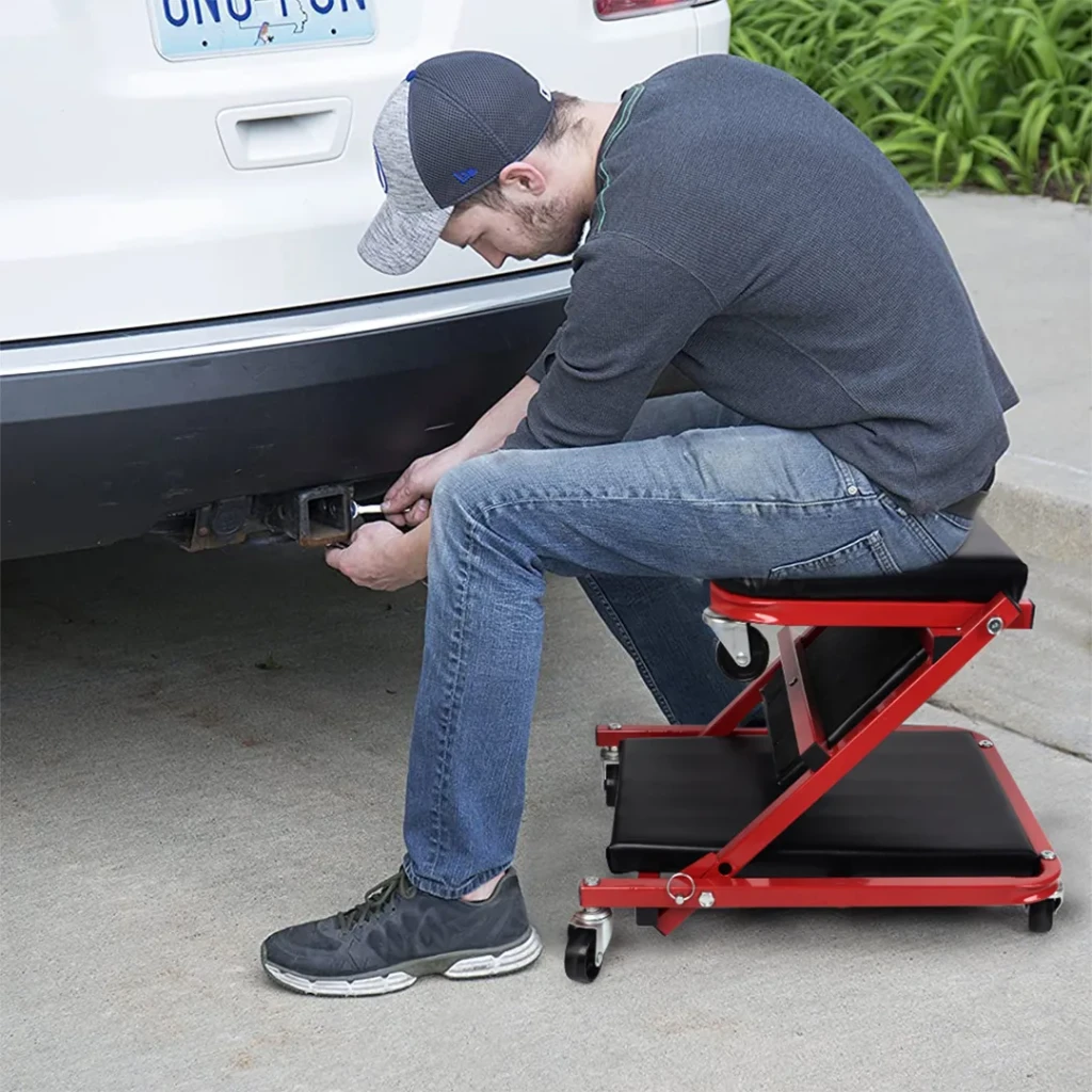 Targă mobilă pentru service auto 3 în1 1020 x 400 x 140 mm pe 6 roți xianfeng 4