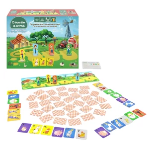 Настольная игра "Семья на ферме”, (рум.)
