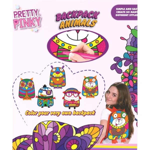 Set de colorat "bufniță", pretty pinky 5