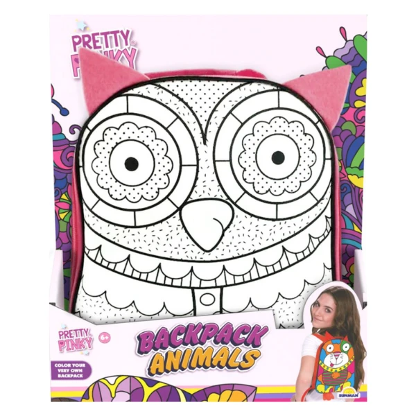Set de colorat "bufniță", pretty pinky 3