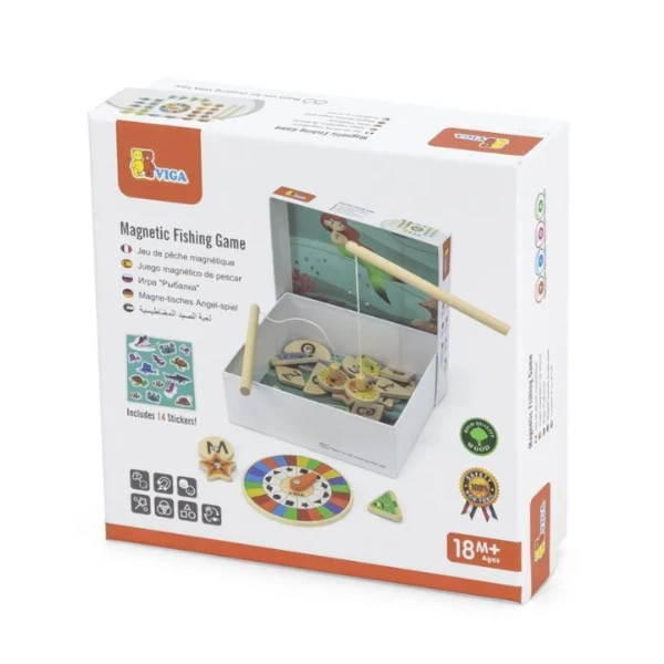 Магнитная игра "рыбалка", (30 предметов) 3
