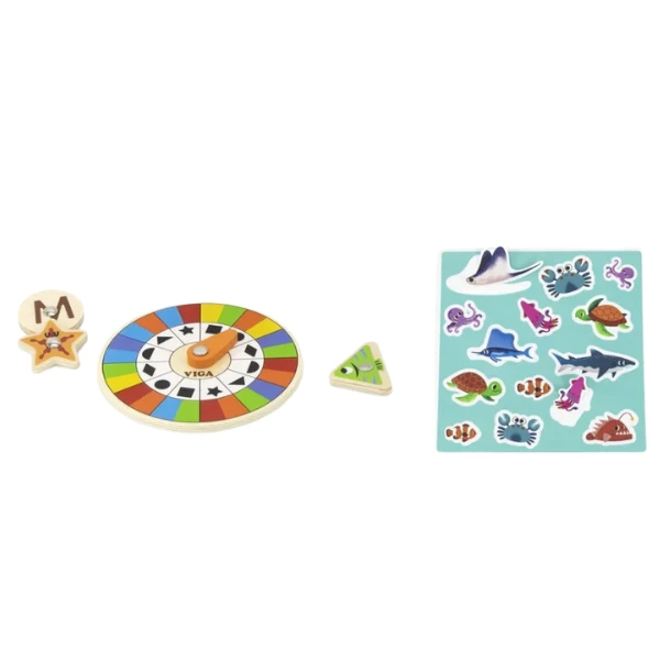 Магнитная игра "рыбалка", (30 предметов) 2