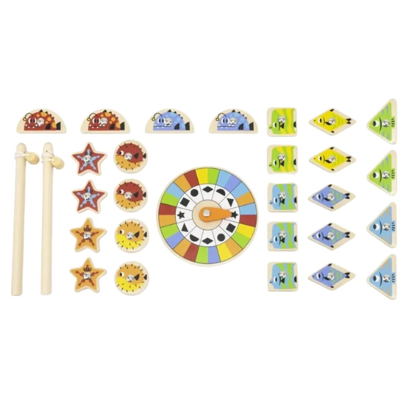 Магнитная игра "рыбалка", (30 предметов) 4