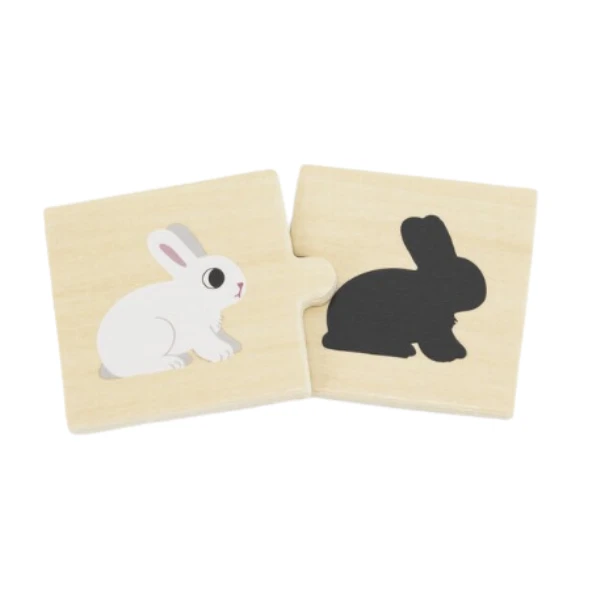 Joc logic de puzzle "animale", 24 piese 6