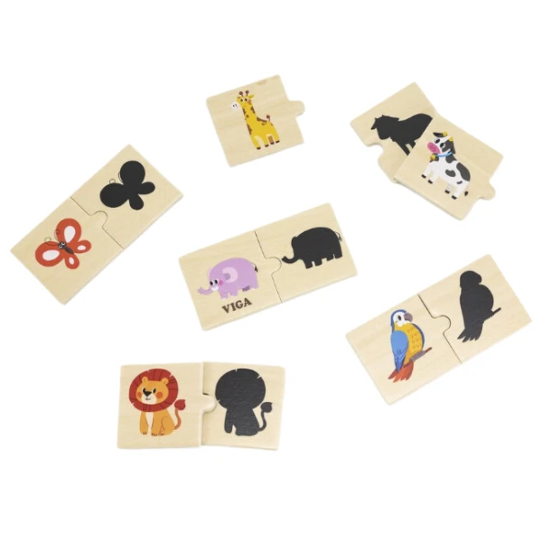 Joc logic de puzzle "animale", 24 piese 5