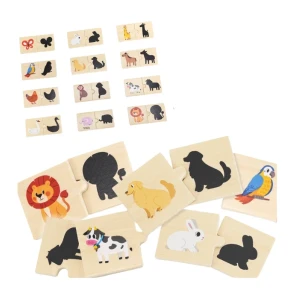 Joc logic de puzzle "animale", 24 piese Thumbnail 2
