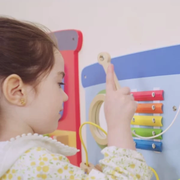 Busyboard (de perete) "trenuleț" 4