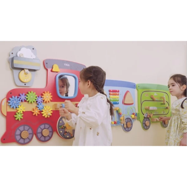 Busyboard (de perete) "trenuleț" 6