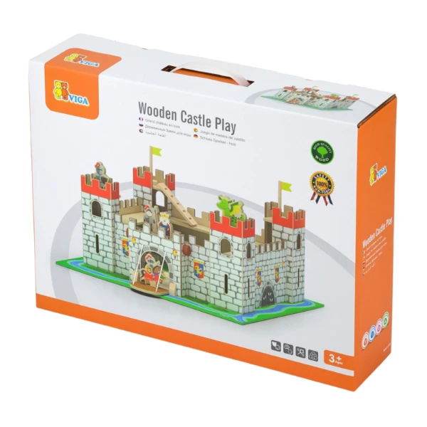 Setul de joacă din lemn "castelul fermecat" 3