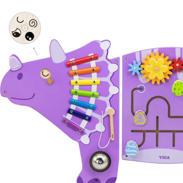 Busyboard (de perete) "triceratops" 2
