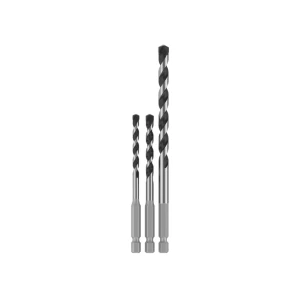 Set burghie 3 buc. pentru beton 5 - 8 mm oțel hexagonal bosch