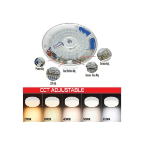 Corp de iluminat led lucas-25 25 w (15 - 20 - 25 w) smd 5cct 220 - 240 v ip54 horoz Thumbnail 2