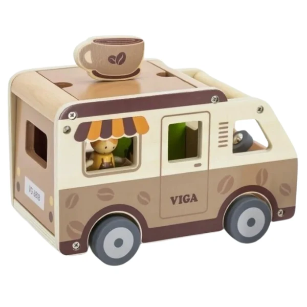 Set de joacă "cafenea" cu figurină și accesorii 4