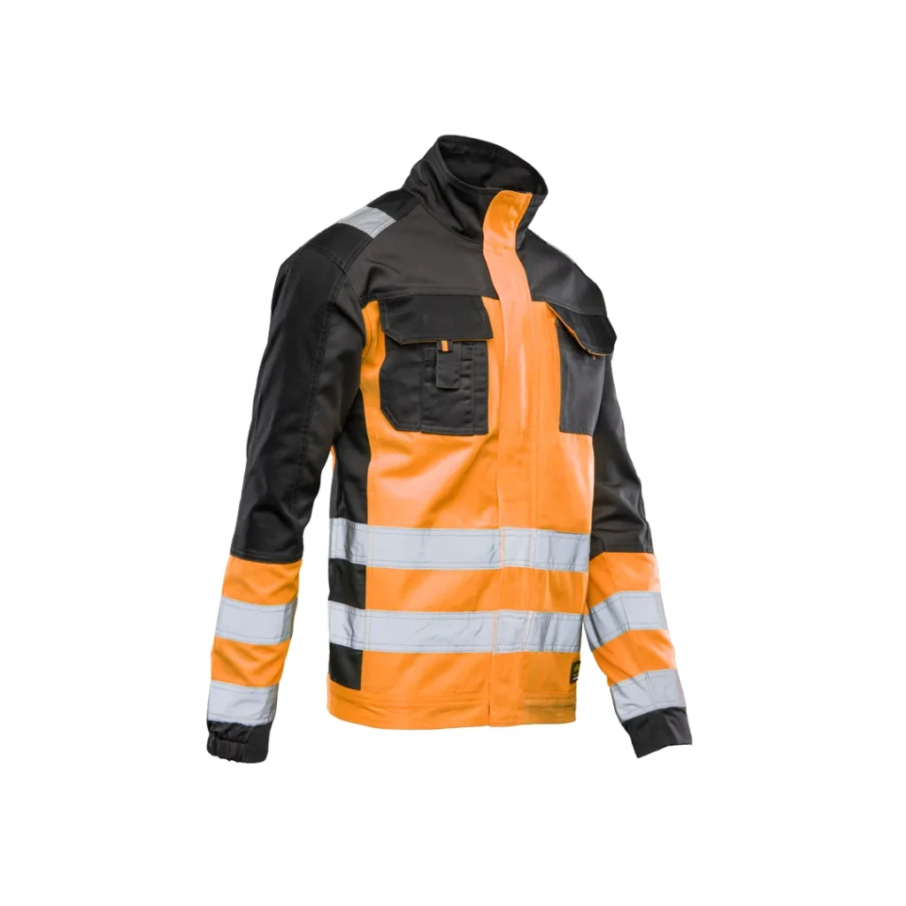 Scurtă reflectorizantă flash skf008 xl portocaliu/negru seven kings 2