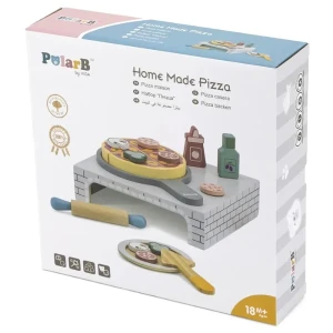 Set de joc din lemn "pizzerie", 19 piese Thumbnail 3