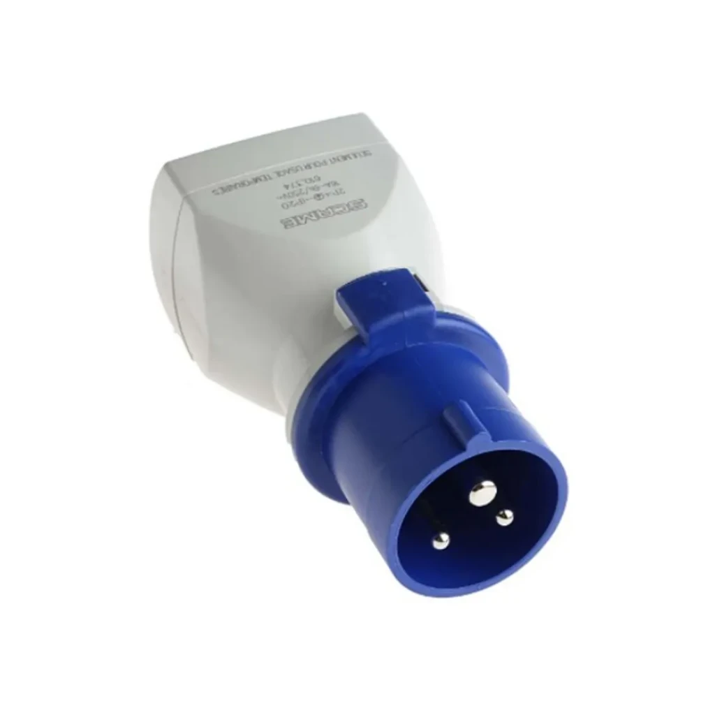 Adaptor scame adapto 2p + e 16 a 220 - 240 v ip20 2