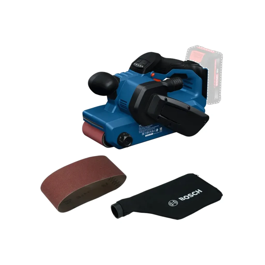 Șlefuitor cu bandă pe acumulator (fără acumulator) gbs18v-75 18 v 200 - 320 m/min bosch 3